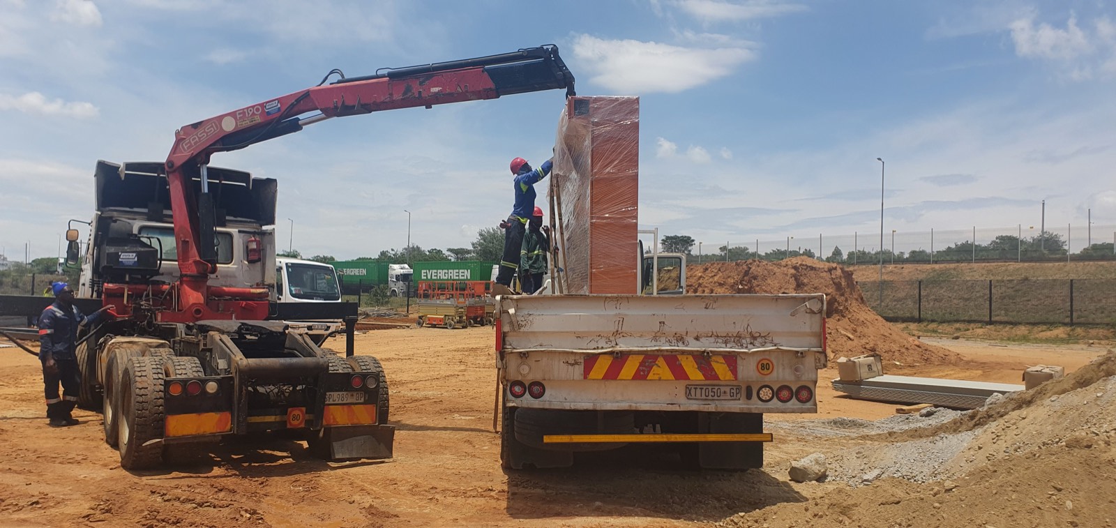 New-build site electrical work